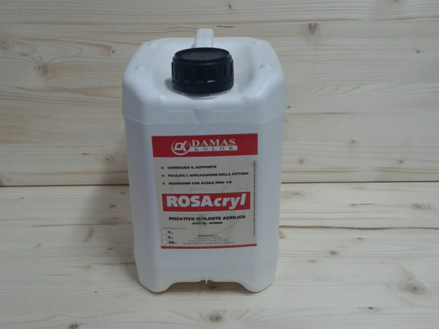 Damas fissativo isolante acrilico Rosacryl 5LT