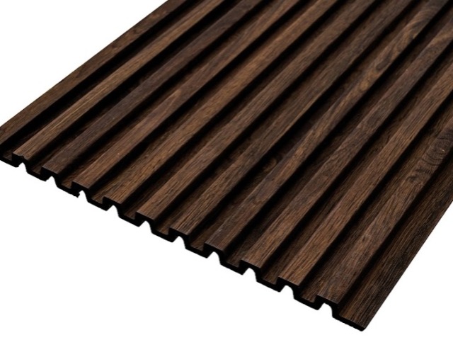 PANNELLO KYOTO POLIS. 2650x240mm MARRONE CON VENATURE LEGNO