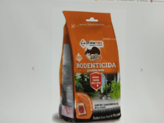 TOPICIDA PASTA ROSSA GR.150