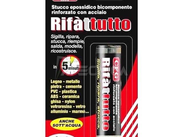 RIFATTUTTO - STUCCO EPOSSIDICO 56 GR IN BLISTER