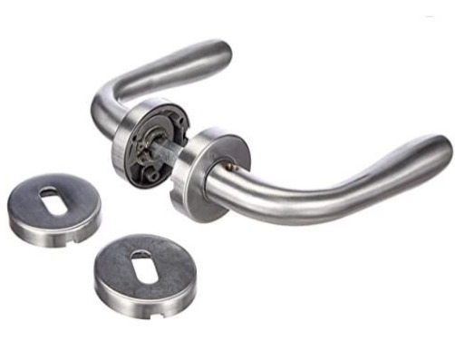 MANIGLIA IN ALLUMINIO SERIE AGNONE ROSETTA 45 CROMSAT